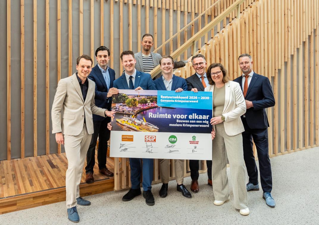 Bestuursakkoord 2026-2030: bouwen aan een nóg mooiere Krimpenerwaard