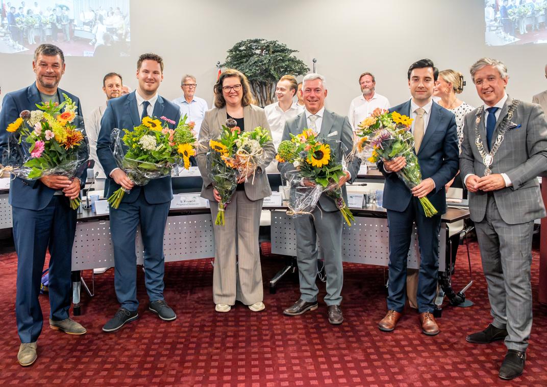 Nieuw college van burgemeester en wethouders van start